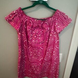 Vineyard Vines Pink Floral Dress